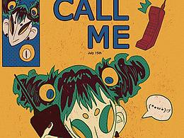 《CALL ME》插画系列