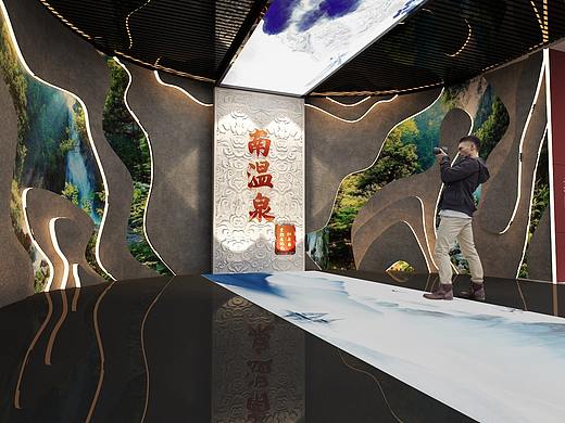 南泉科技展厅设计3D效果图