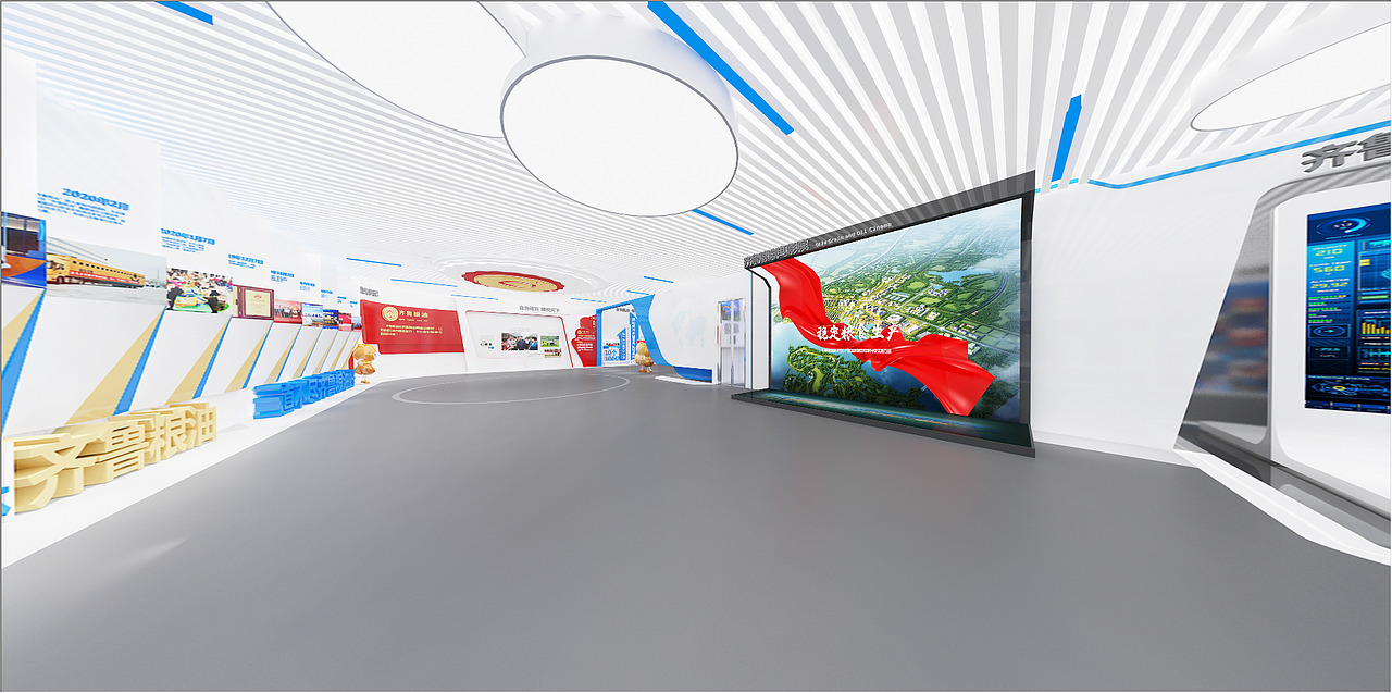 粮油全景展厅项目（图ZMjU2MDU1MDAw） - 展陈设计 - 站酷设计师怪圈文化原创素材 - 站酷ZCOOL