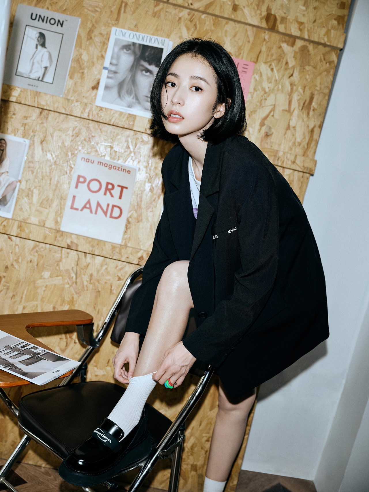 周雨彤✖️太平鸟（图ZMjYyMTUxNzY4） - 时尚/艺术摄影 - 站酷设计师BangjieJi原创素材 - 站酷ZCOOL