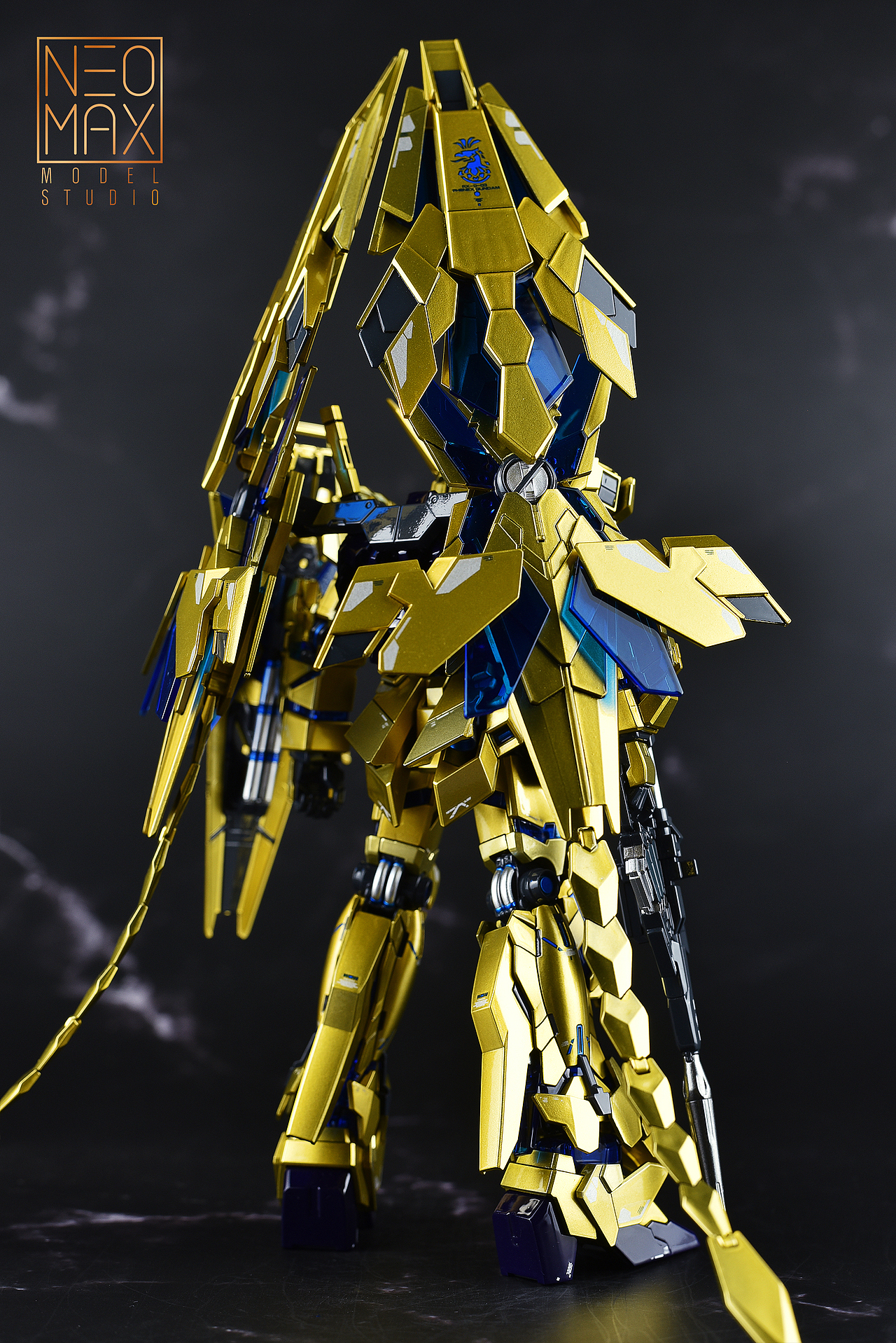 不死凤凰!高达模型作品【hg独角兽三号机-菲尼克斯】