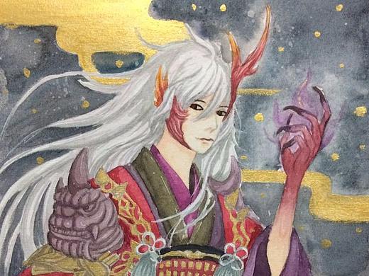 茨木（個(gè)人主頁-ZMjUwNDgyMjQ=） - 藝術(shù)插畫 - 站酷設(shè)計(jì)師一夢亦佳原創(chuàng)素材 - 站酷ZCOOL