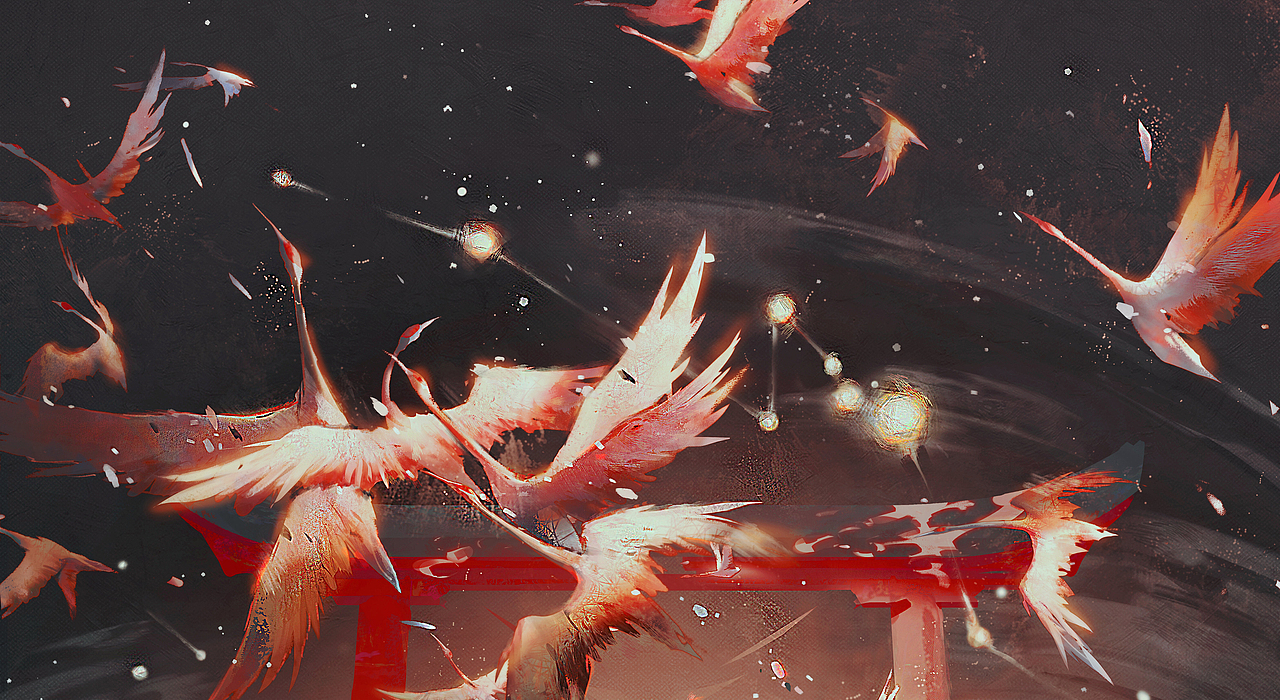 人间失格（图ZMTg1MTc3NDk2） - 商业插画 - 站酷设计师狩野浤原创素材 - 站酷ZCOOL