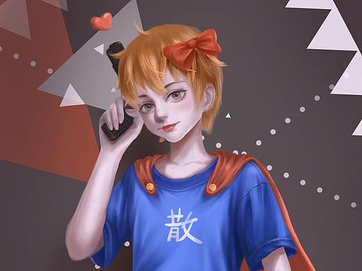 厚涂人像（个人主页-ZNDYzNTY5MjA=） - 创作习作 - 站酷设计师Sally熙原创素材 - 站酷ZCOOL