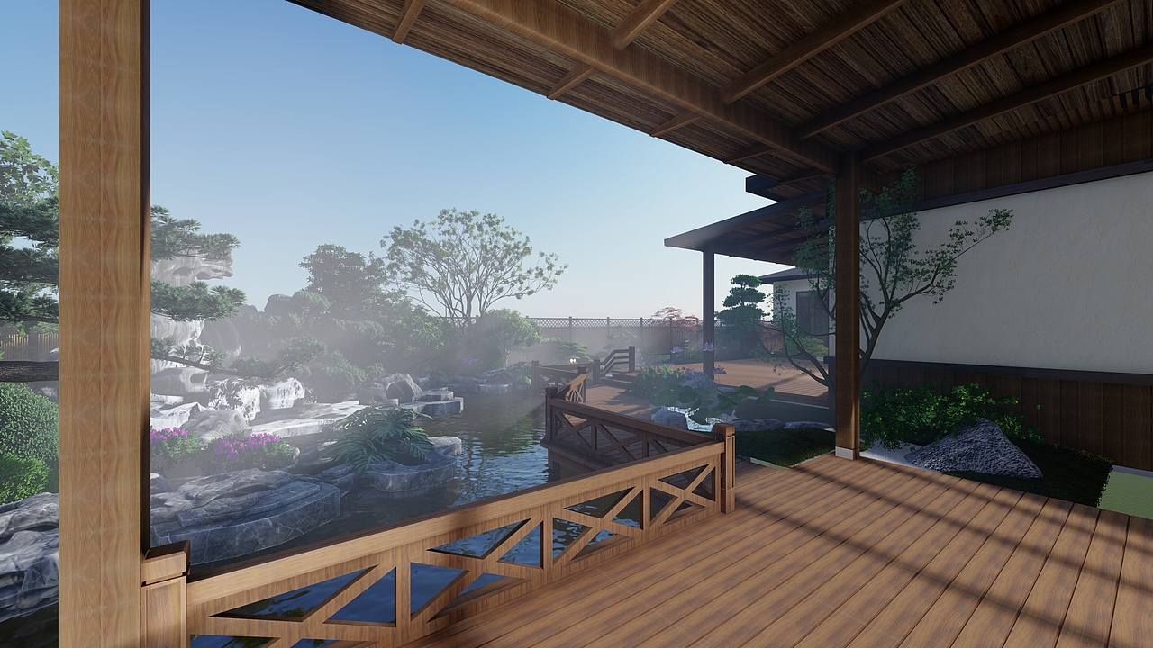 禅·庭（图ZMjI3MTc5NjAw） - 景观设计 - 站酷设计师Garden_Liu原创素材 - 站酷ZCOOL