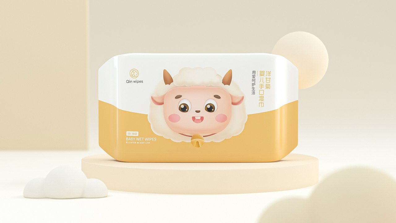 QIN湿巾品牌包装项目设计（图ZMjMzMzQxMzQ4） - 包装 - 站酷设计师胡晓波设计原创素材 - 站酷ZCOOL