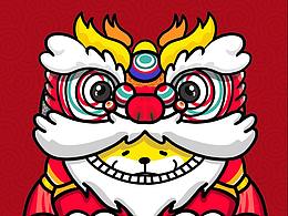 天麻球x小柴奇奇 新年壁紙