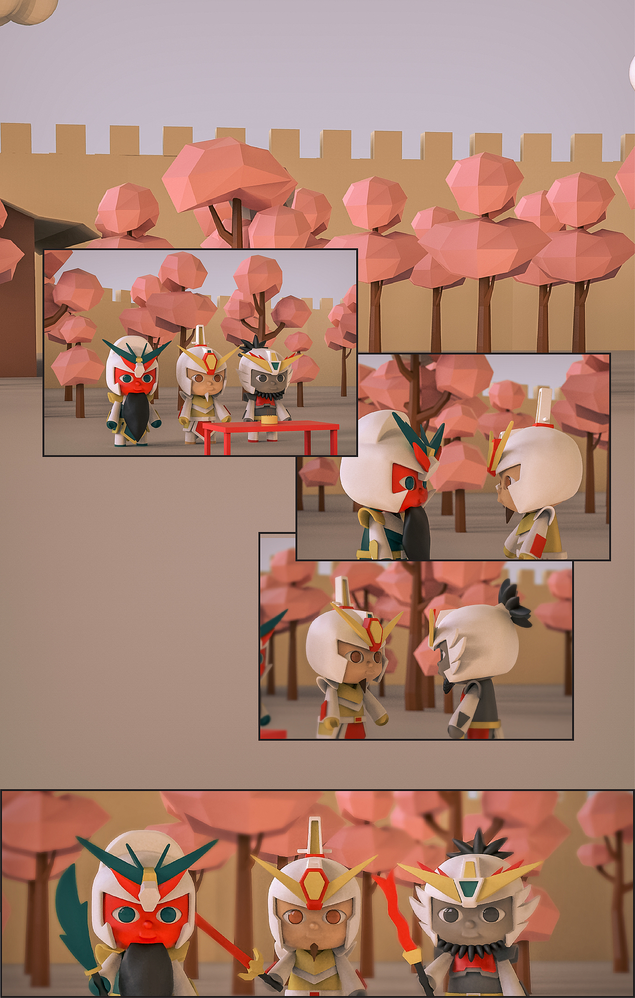 KUOO BABE 潮玩设计 三国系列（图ZMTg2ODU0MjYw） - IP形象 - 站酷设计师狗狗酷先森原创素材 - 站酷ZCOOL