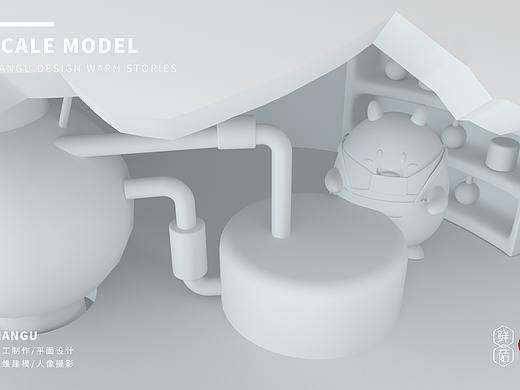 C4D 创意场景展示 个人作品集（一）