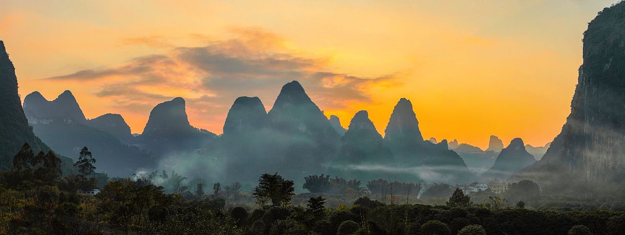《桂林山水甲天下》（图ZMzQ4MjM5NzY4） - 风光摄影 - 站酷设计师摄影师王东航原创素材 - 站酷ZCOOL