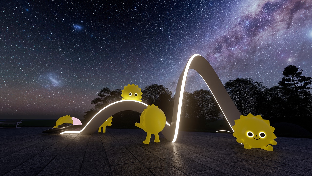 商业街景观美陈雕塑氛围营造设计