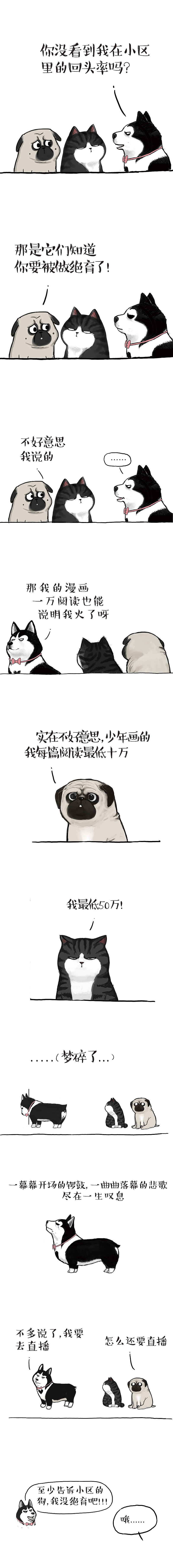 他来了他火了他过气了……（图ZMTgyNDI5NTIw） - 中/长篇漫画 - 站酷设计师吾皇的白茶原创素材 - 站酷ZCOOL
