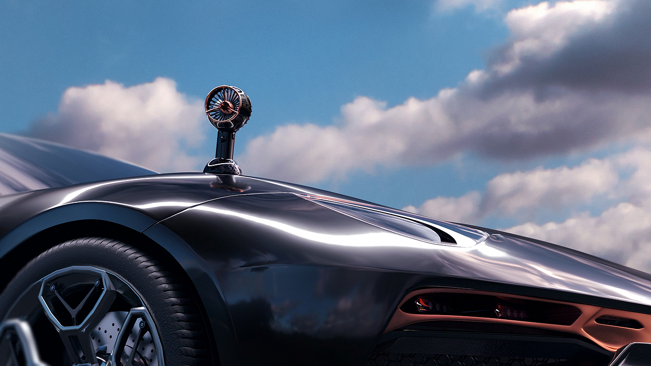 AirFan 复古风 手持小风扇（图ZMjUzNTI1NzQ4） - 电子产品 - 站酷设计师氪物COOL原创素材 - 站酷ZCOOL