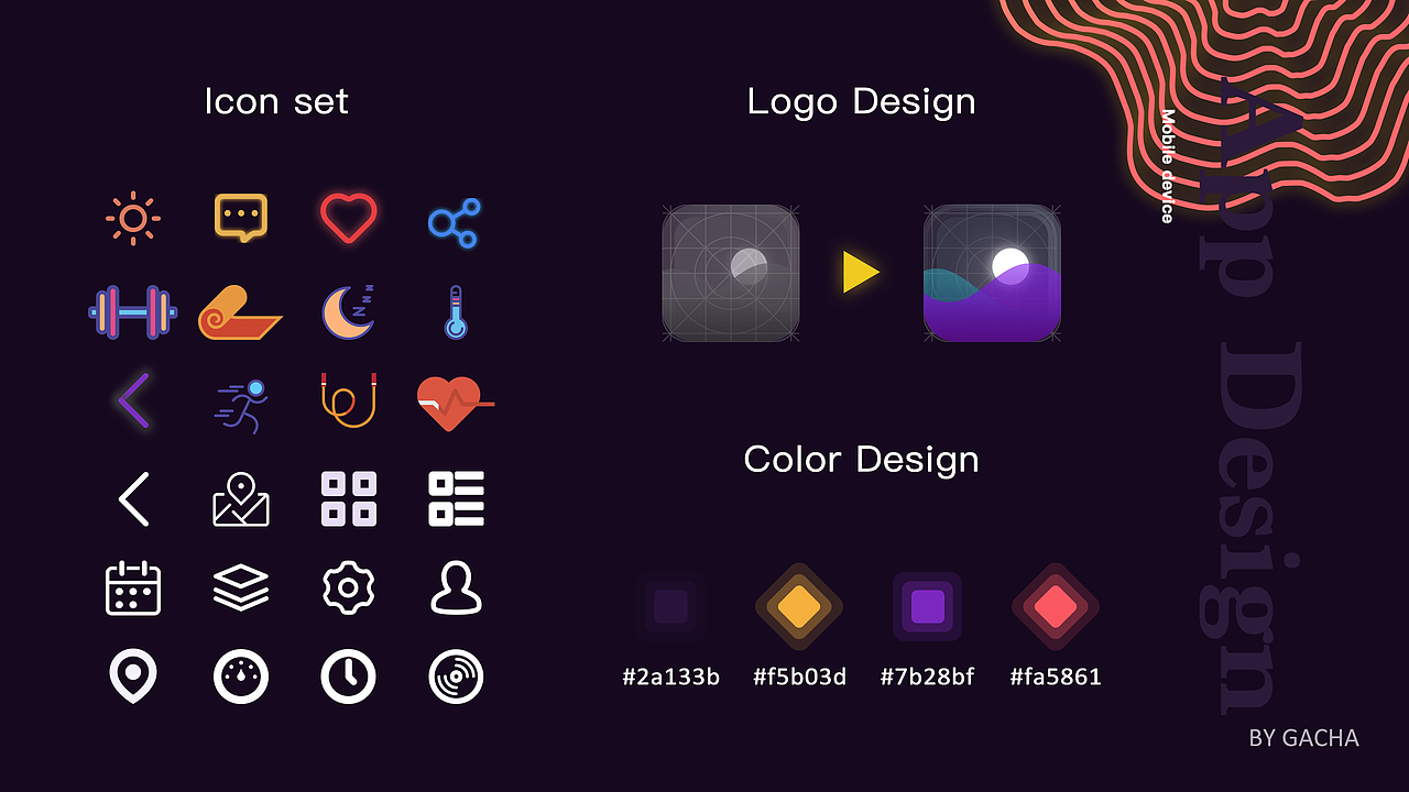WAVE—健身app设计（动效新设计）（图ZMTIxODc4MTY0） - 软件界面 - 站酷设计师下水道大头鱼原创素材 - 站酷ZCOOL