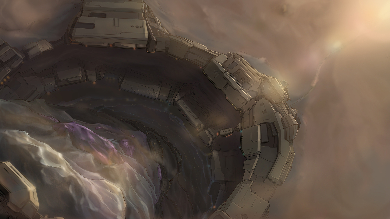 科幻机甲原画作品旧图集合