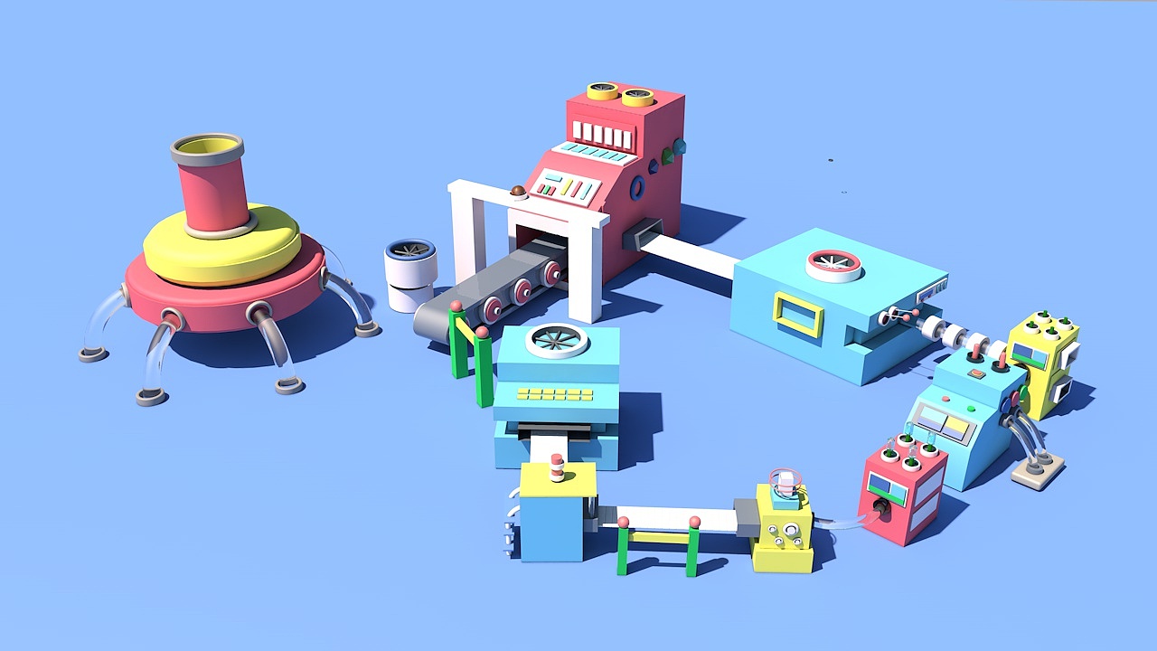 场景模型|三维|场景|z23074187 - 原创作品 - 站酷 (zcool)