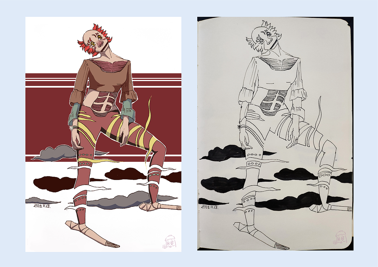 2020上半年前作品总结（图ZMjE5MjI3ODA0） - 创作习作 - 站酷设计师一粒饭Fannie原创素材 - 站酷ZCOOL