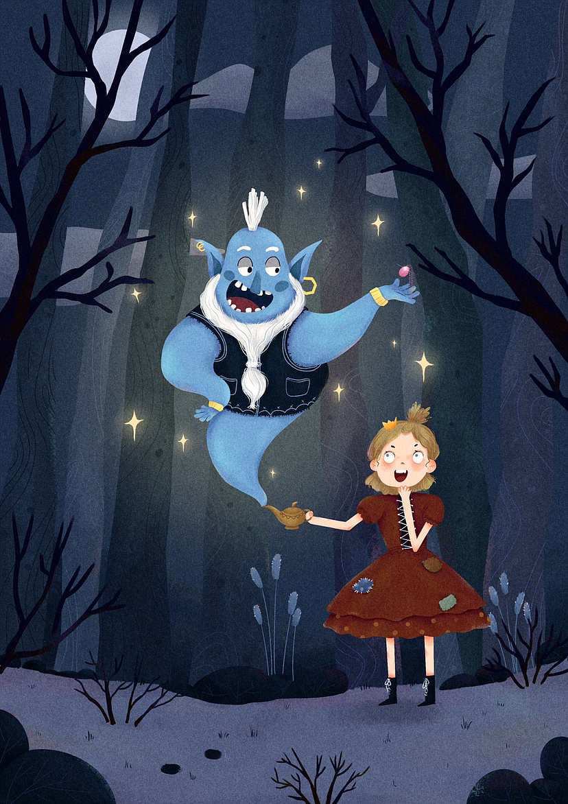 儿插|能许愿的阿拉丁神灯