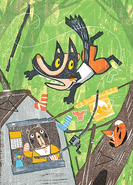 名家童话系列-笨狼的故事插图