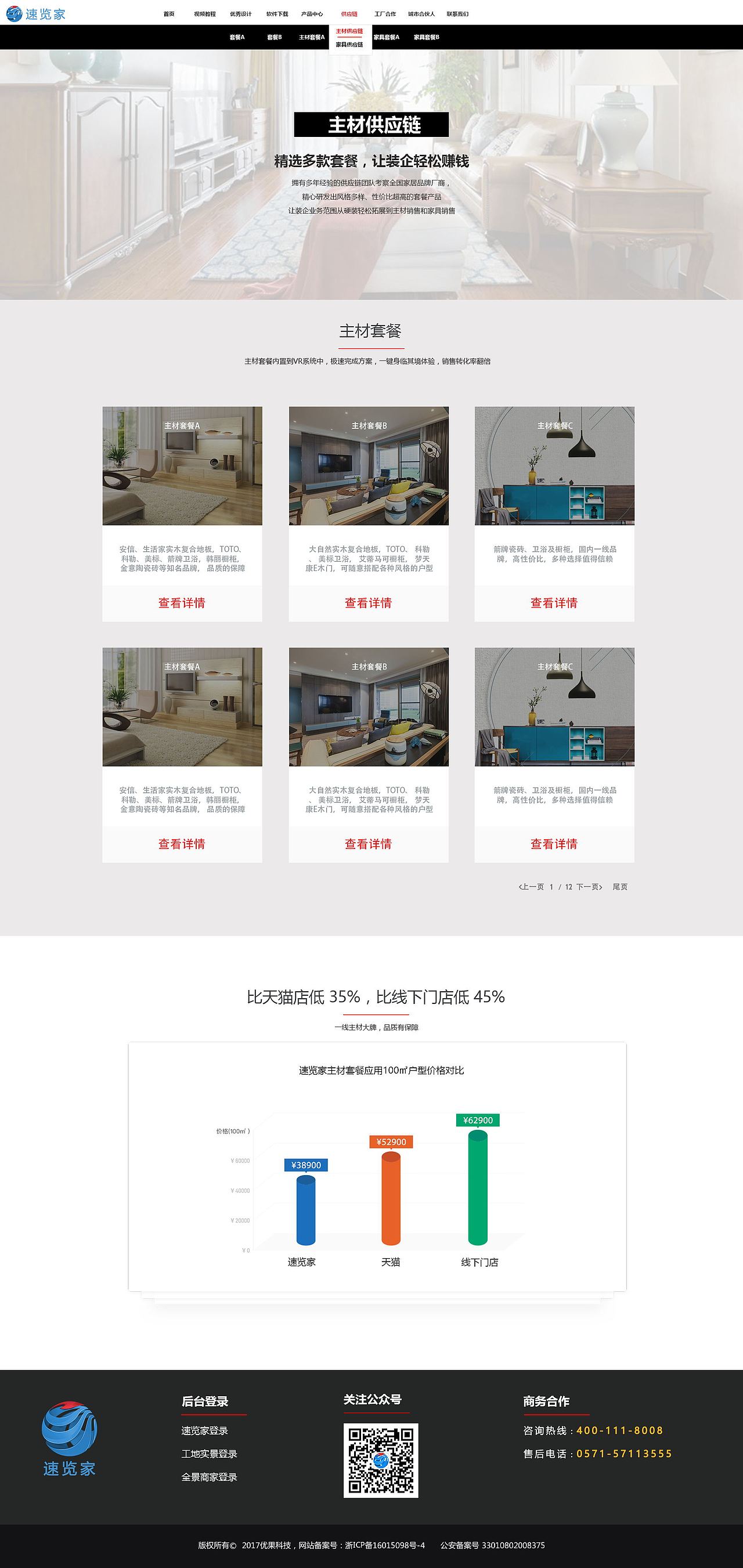 速览家网站设计（图ZMTA3MTA1OTY0） - 企业官网 - 站酷设计师一YI衣原创素材 - 站酷ZCOOL