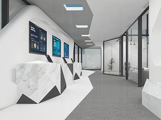 智慧门诊 空间展示设计
