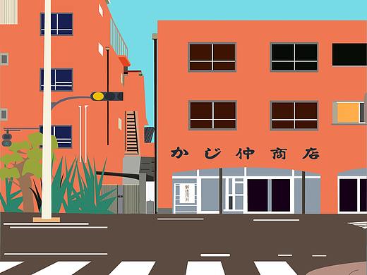 城市一角（个人主页-ZNDYzNzY1MTI=） - 创作习作 - 站酷设计师朝三七原创素材 - 站酷ZCOOL