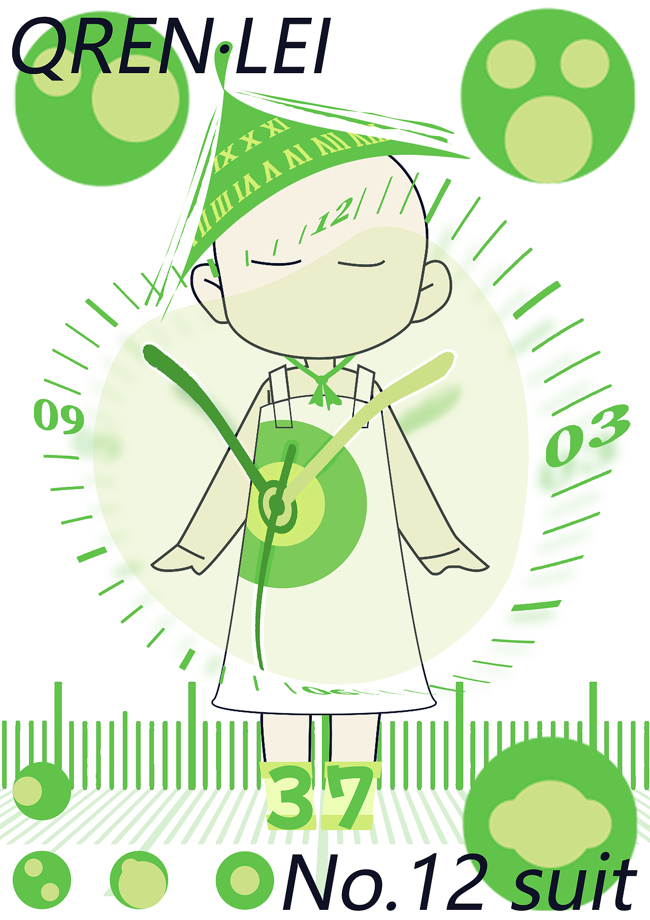 插画——QREN·LEI（图ZMzYwNTkxMTY0） - 创作习作 - 站酷设计师今天也想学画画呀原创素材 - 站酷ZCOOL