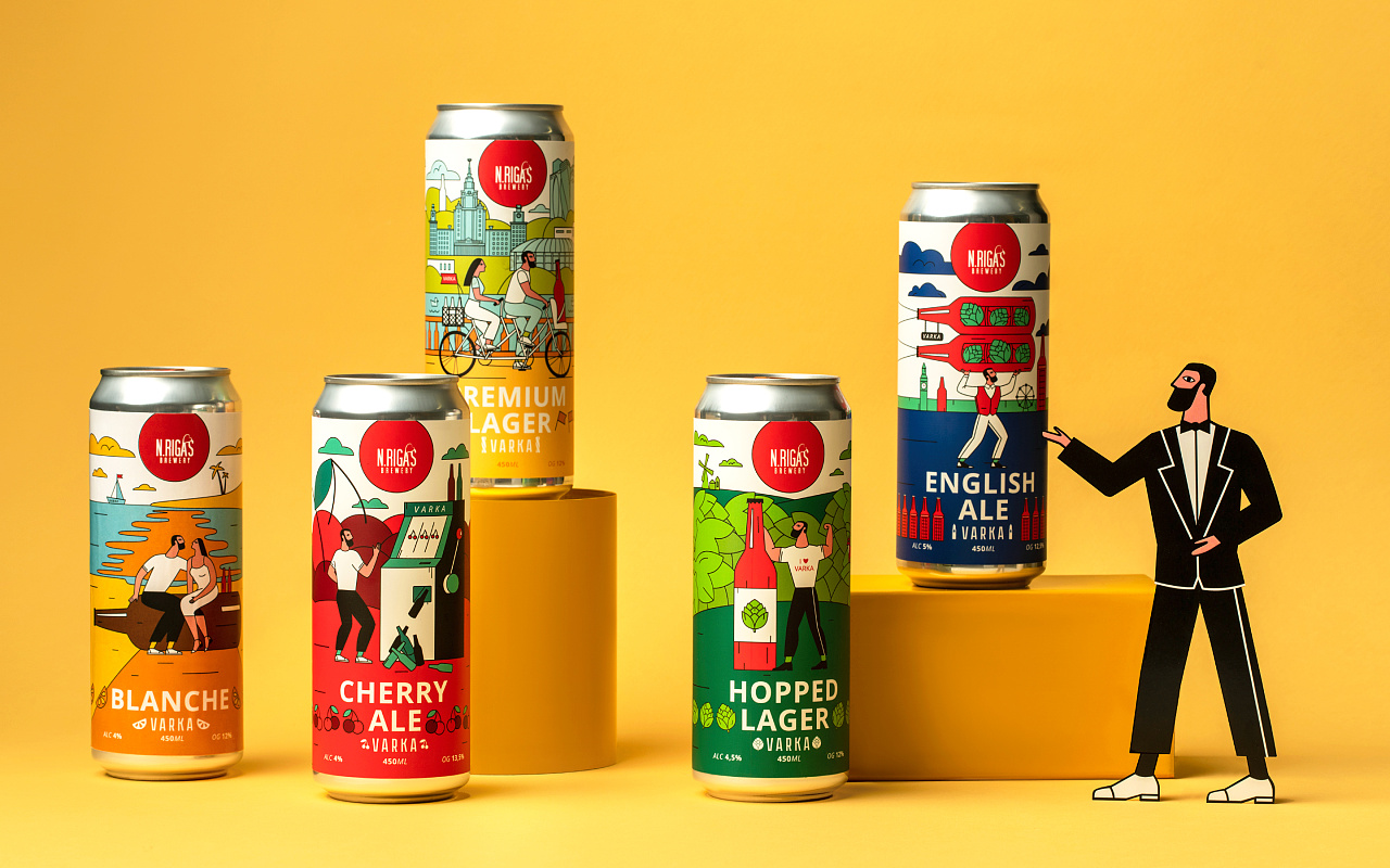 精酿啤酒包装设计|平面|包装|万域包装设计公司 - 原创作品 - 站酷