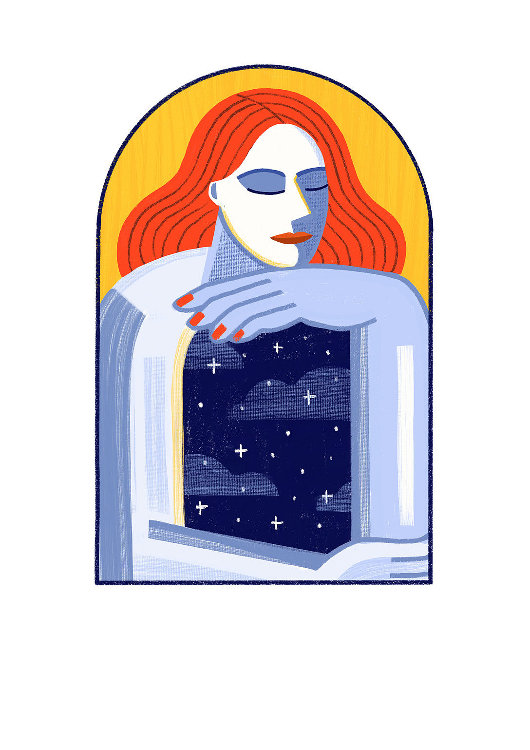 插画分享/艺术家 Claire Pr（图ZMjIwNzkyMjcy） - 艺术插画 - 站酷设计师小王不酷原创素材 - 站酷ZCOOL