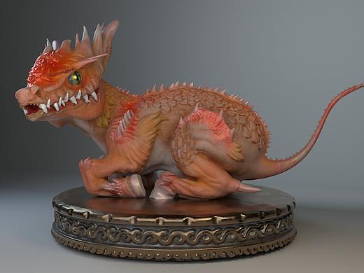 小摆件,两套贴图,加实景合成