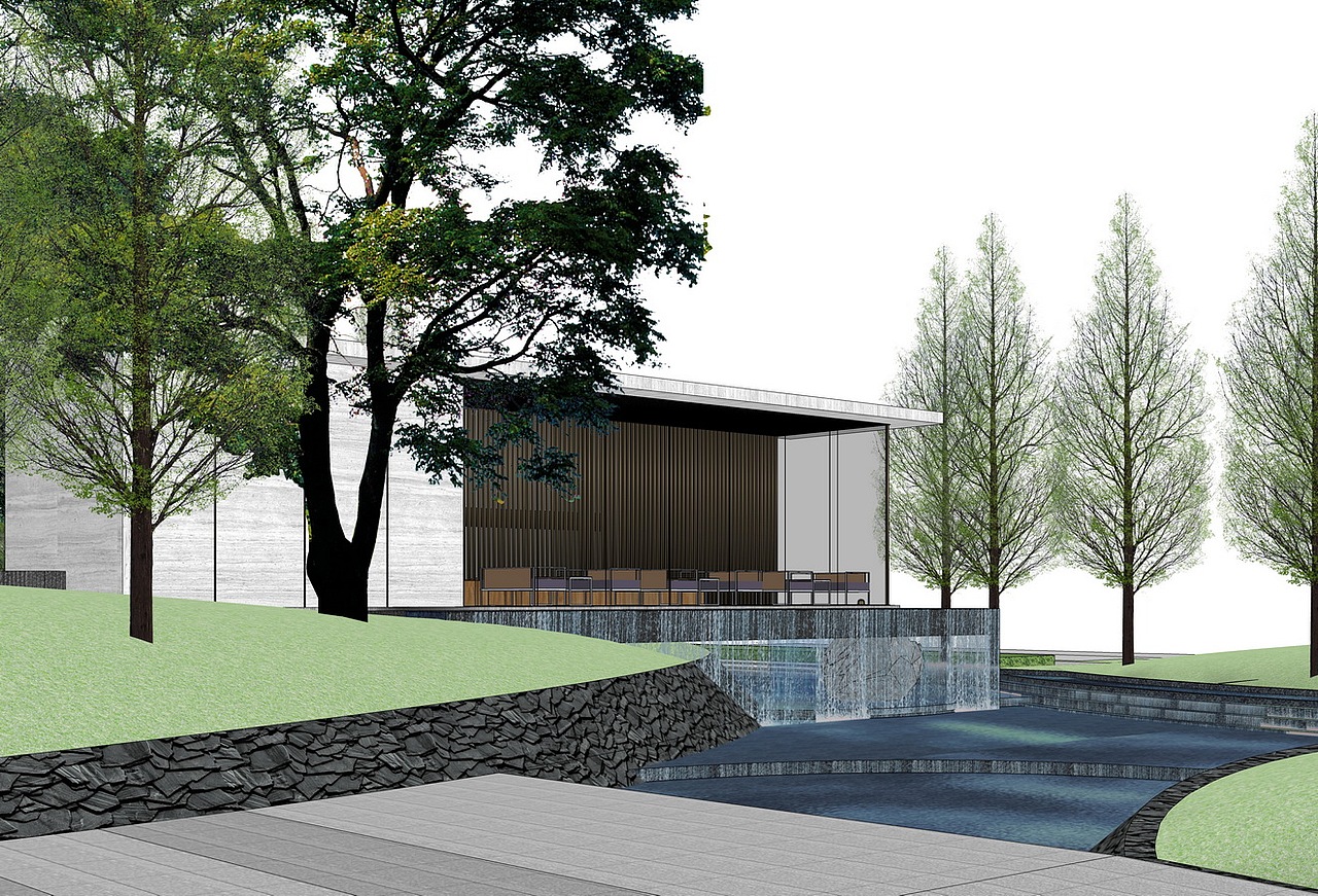 现代示范区景观SU模型下载（图ZMjY3NTYxNTUy） - 景观设计 - 站酷设计师素模网原创素材 - 站酷ZCOOL