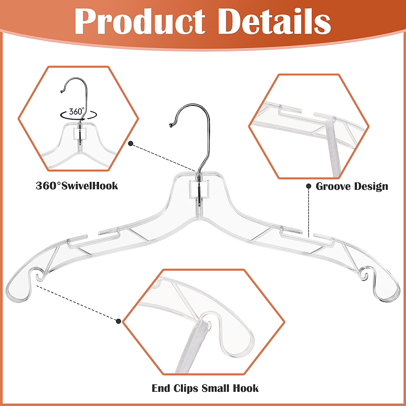 亚马逊透明衣架