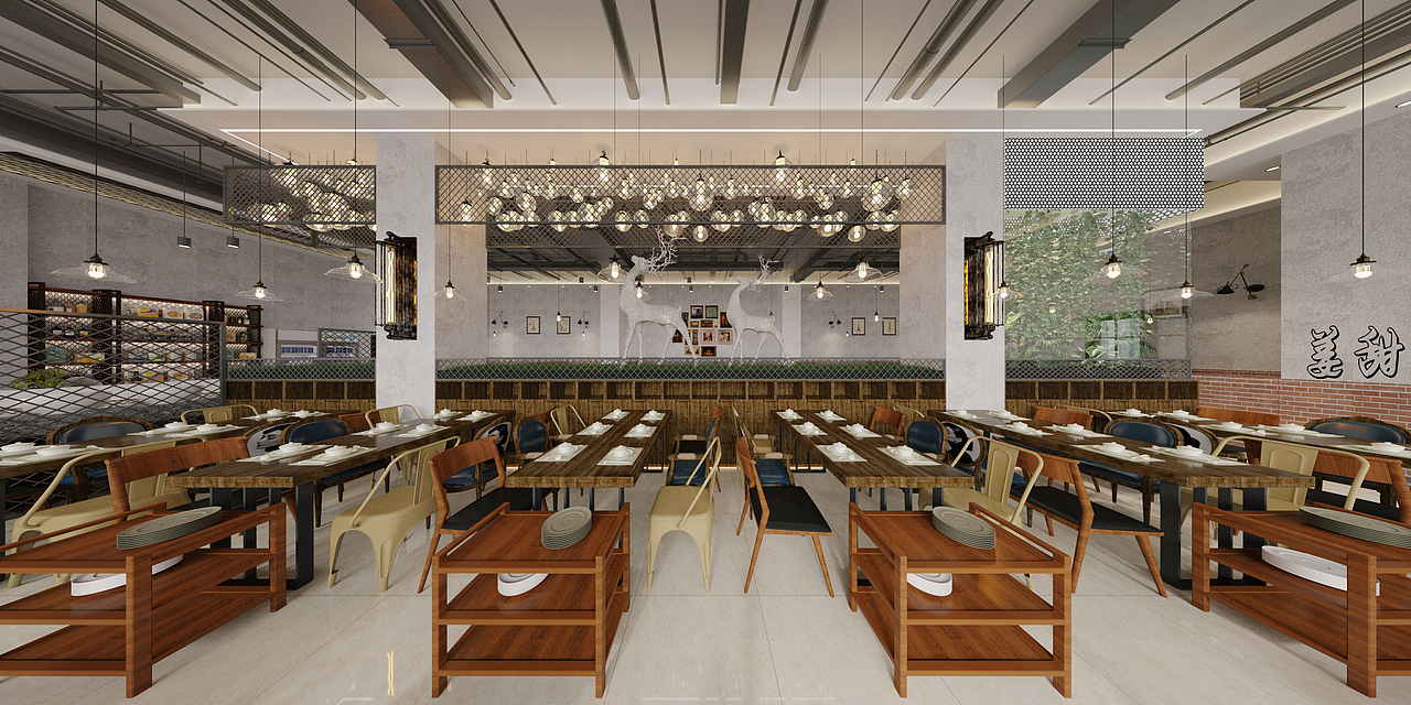 烧烤店（图ZMjU0MjI3MTY0） - 酒店餐饮设计 - 站酷设计师jiang姜甜原创素材 - 站酷ZCOOL