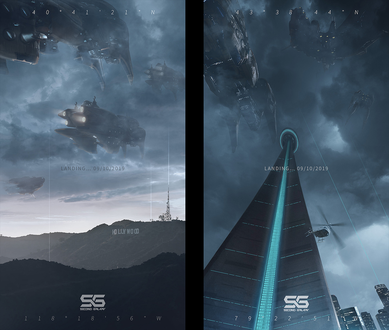 SG《第二银河》视觉包装（图ZMjIyMTExMTU2） - 海报 - 站酷设计师紫龙营销创意中心原创素材 - 站酷ZCOOL