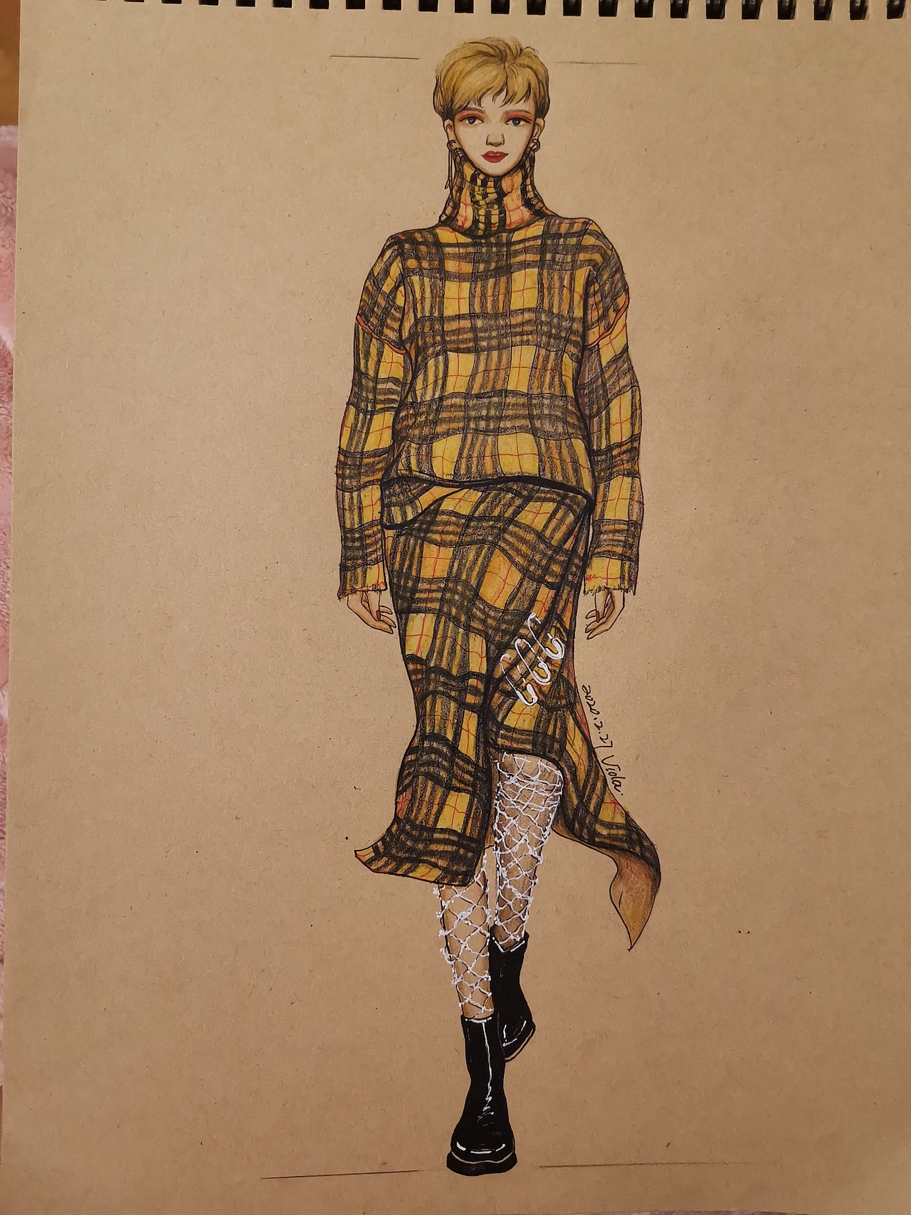 服装设计手绘稿