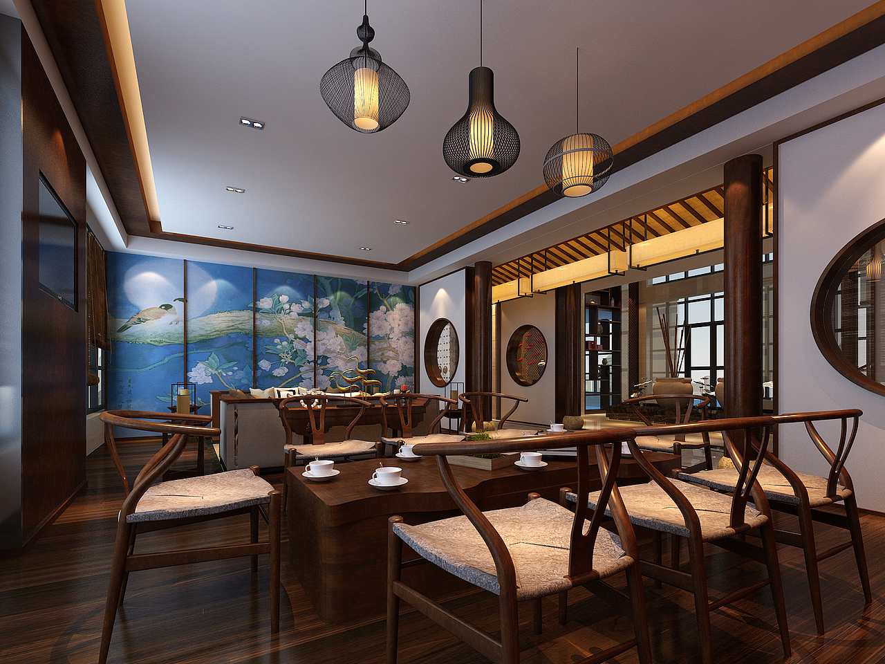 北易辰设计 | 舜景会所（图ZMTY3ODk1MTMy） - 家装设计 - 站酷设计师南京北易辰设计原创素材 - 站酷ZCOOL