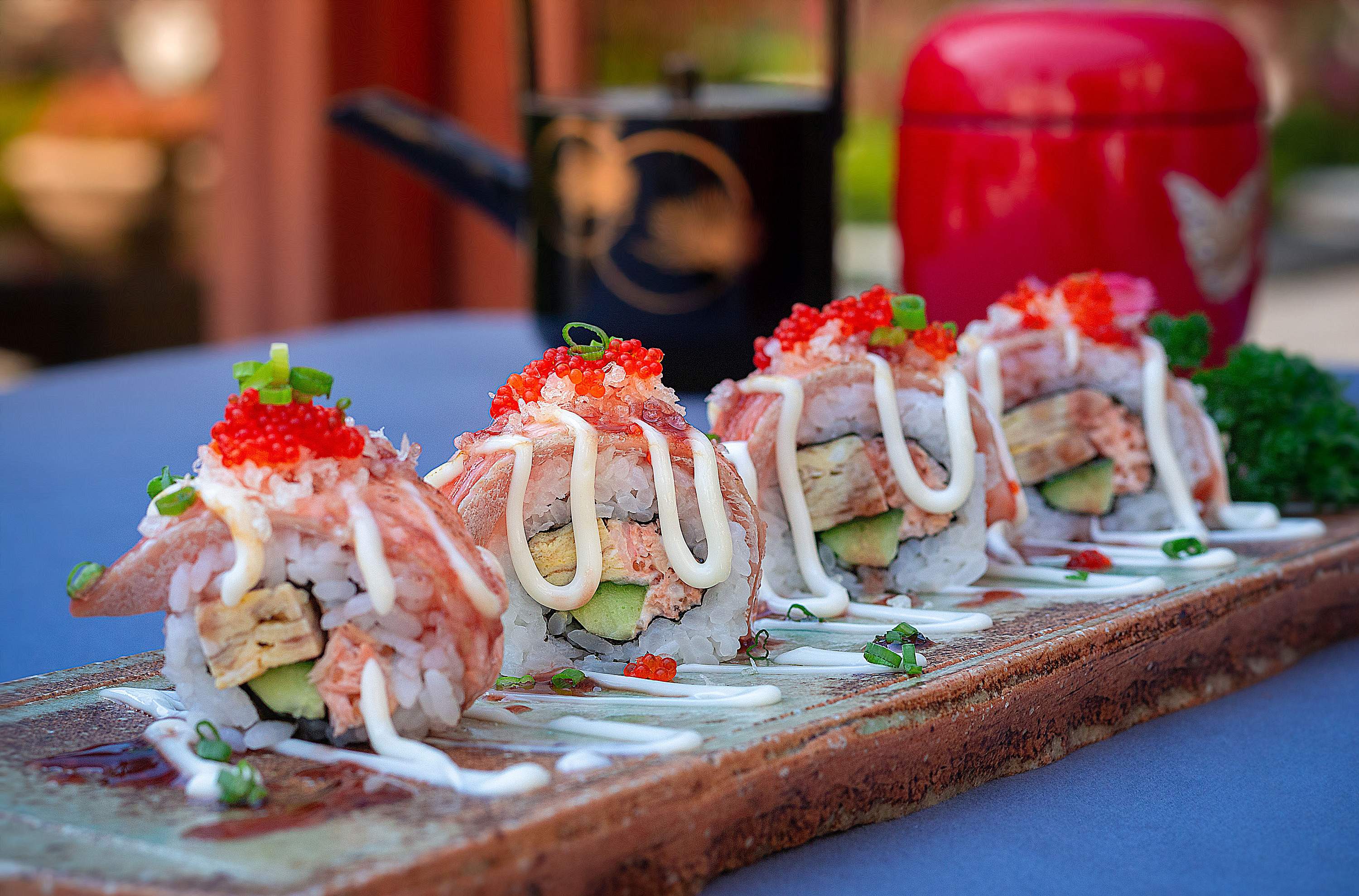 自然光拍摄:日本料理