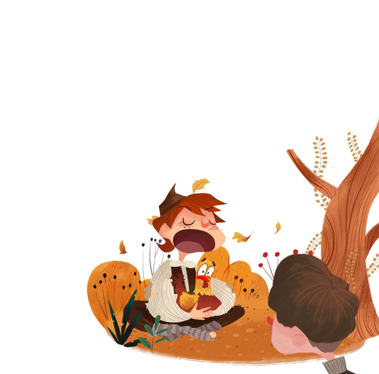 绘本插图系列-1|插画|商业插画|poppylala_11 - 原创作品 - 站酷