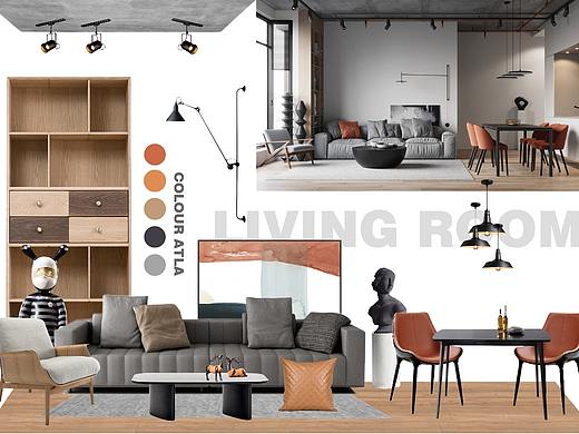 MEIJIAN | LIVING ROOM | 工业轻奢