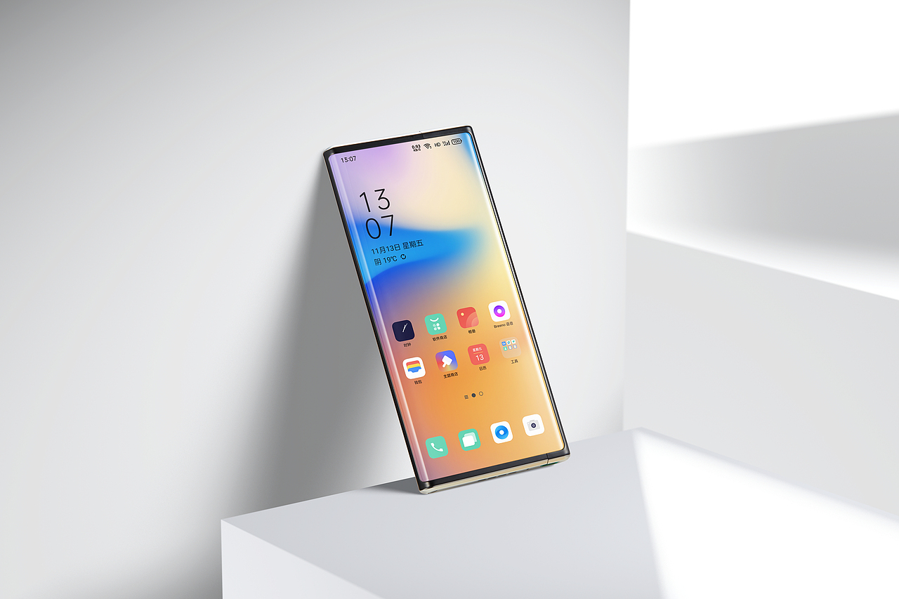 oppo find x2021卷轴屏概念机