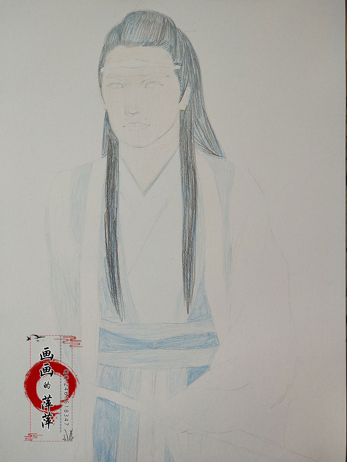 蓝曦臣彩铅