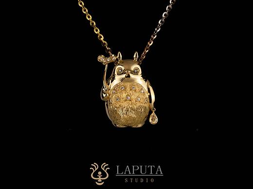 LAPUTA-studio 龍貓一家 大龍貓（個(gè)人主頁-ZNTcxNDkxMTY=） - 首飾設(shè)計(jì) - 站酷設(shè)計(jì)師HHYboy原創(chuàng)素材 - 站酷ZCOOL