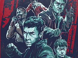 寫(xiě)實(shí)插畫(huà) 《導(dǎo)火線》電影海報(bào)插畫(huà)