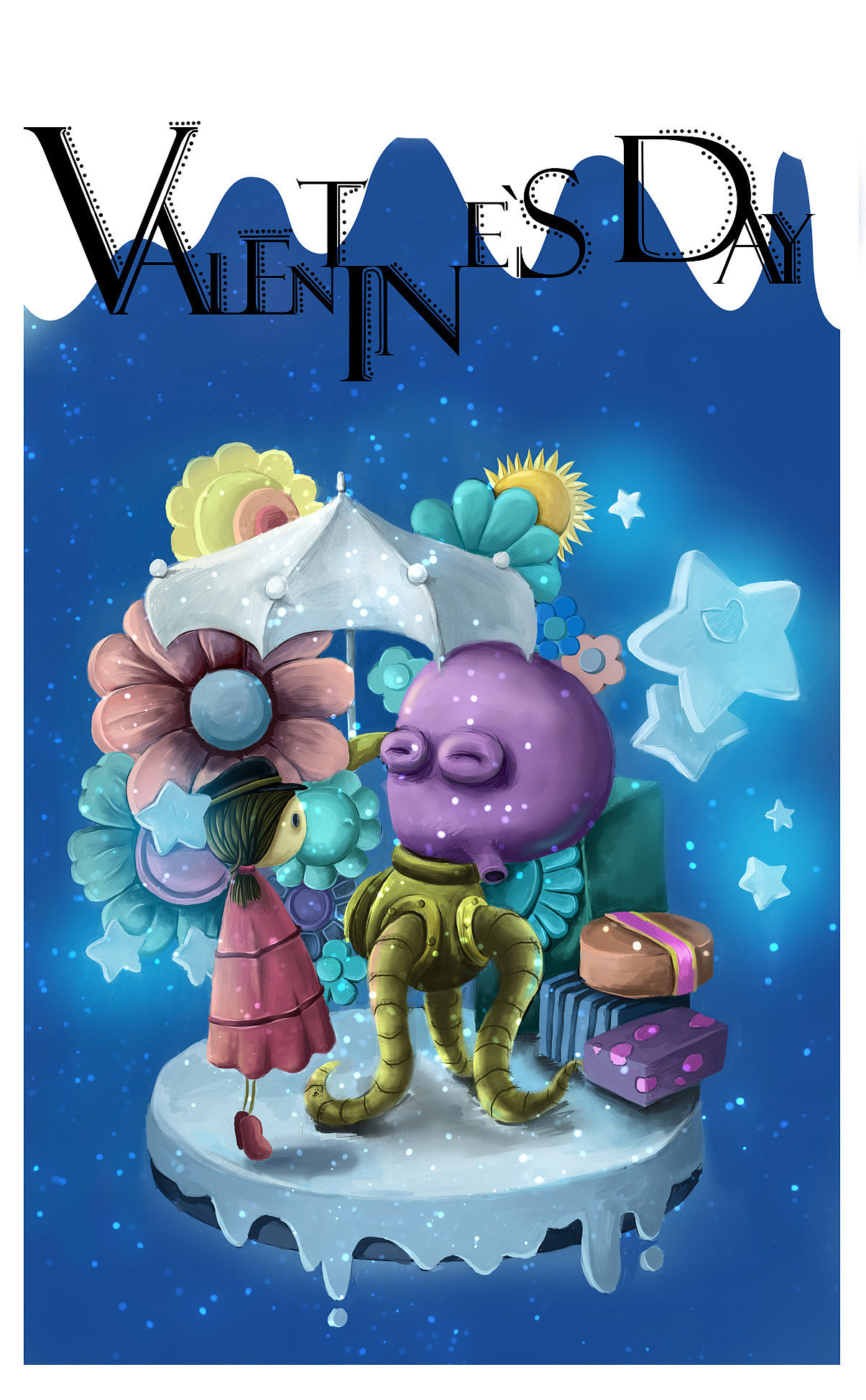 奇怪的节日（图ZMzk4NTE4NTY=） - 创作习作 - 站酷设计师韩了了啊原创素材 - 站酷ZCOOL