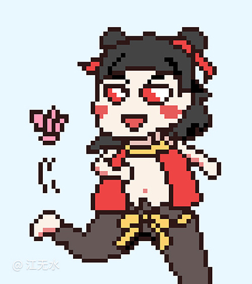 像素风的各种人物/场景