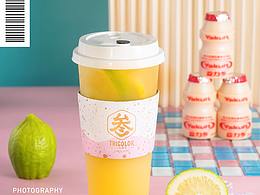 飲品奶茶拍攝|三色鮮茶