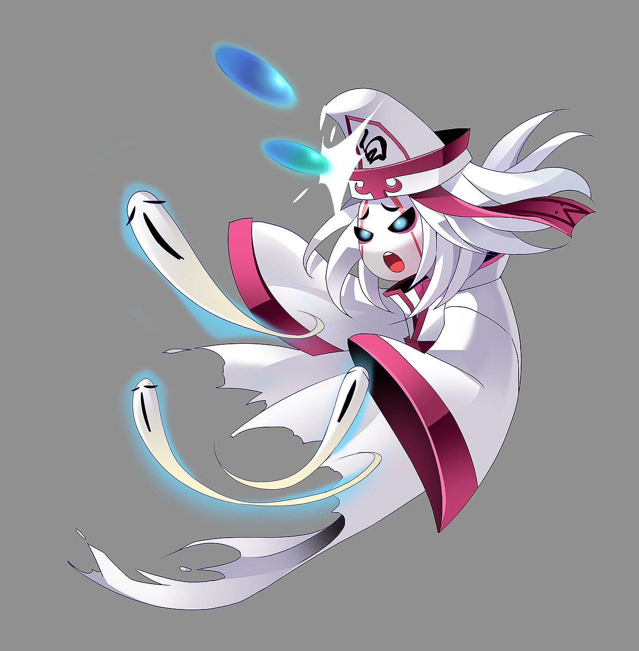 #七度空间#商业插图MC伏妖师击退坏情绪
