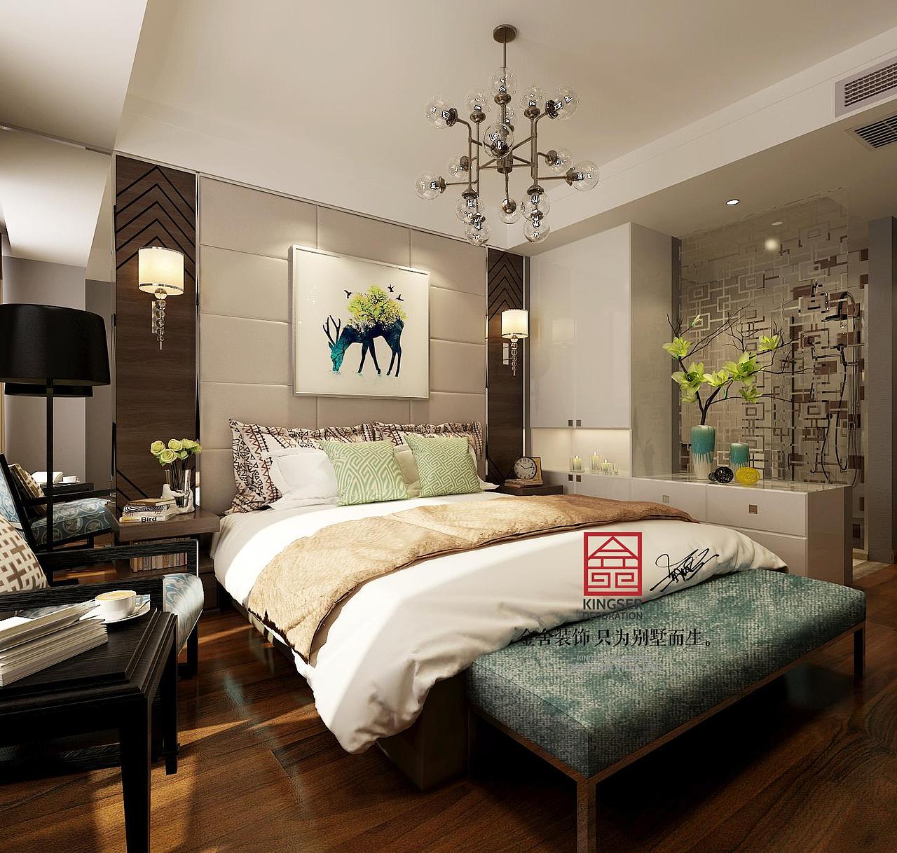 【金舍装饰】林荫大院装修141平简约时尚