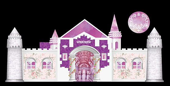 紫色城堡婚礼背景（图ZNTg2MjU4ODQ=） - 其他平面 - 站酷设计师橘色橙子原创素材 - 站酷ZCOOL