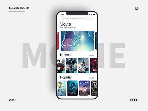 MOVIE UI DESIGN